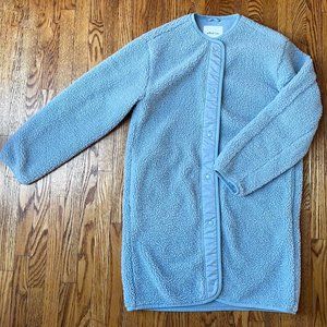 Wilfred - Aritzia - Sherpa Long Liner Jacket - XS